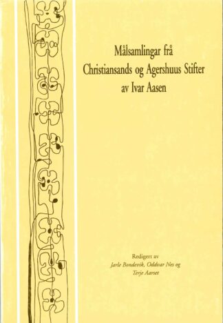 boka Målsamlingar frå Christiansands og Agershuus stifter av Ivar Aasen